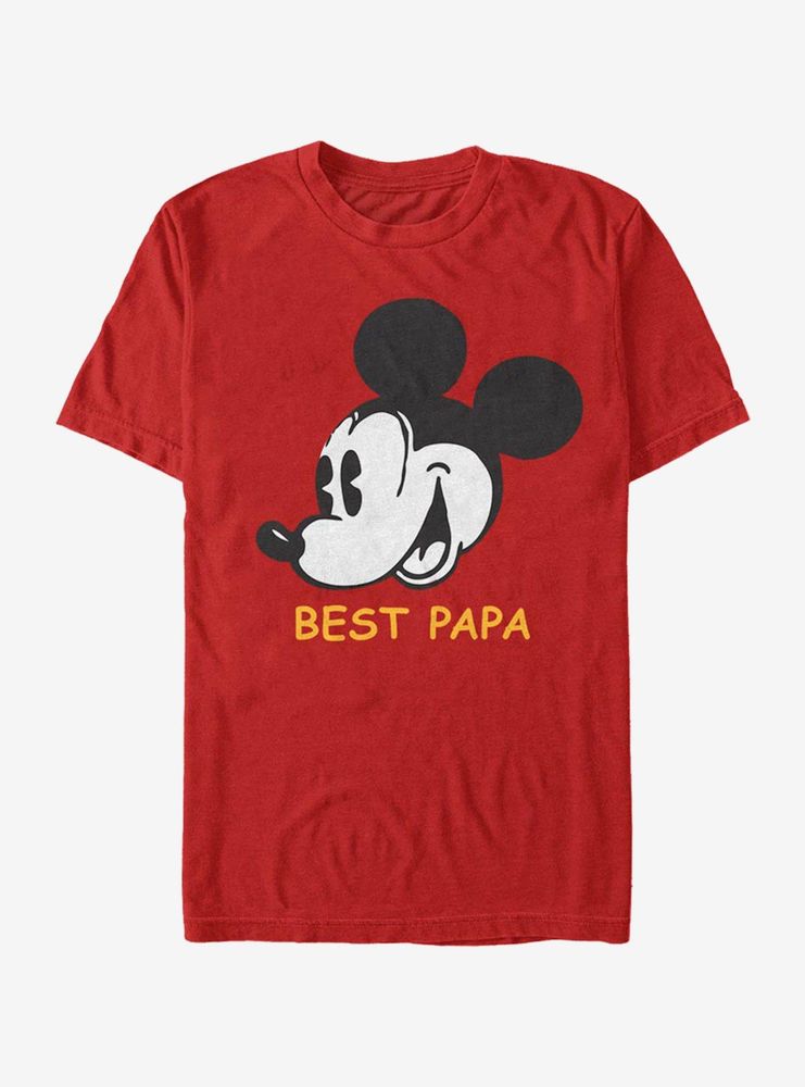 Disney Mickey Mouse Best Papa T-Shirt
