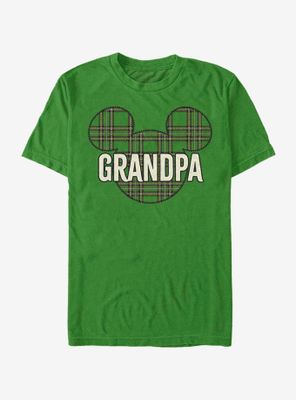 Disney Mickey Mouse Grandpa Holiday Patch T-Shirt