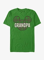 Disney Mickey Mouse Grandpa Holiday Patch T-Shirt