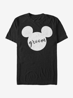 Disney Mickey Mouse Groom Ears T-Shirt