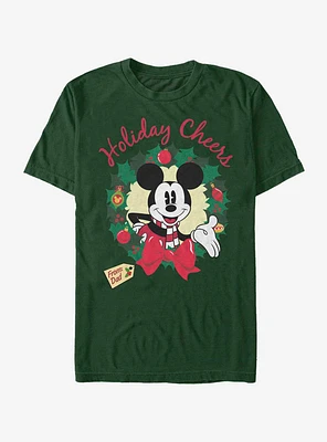 Disney Mickey Mouse Holiday Cheer Dad T-Shirt