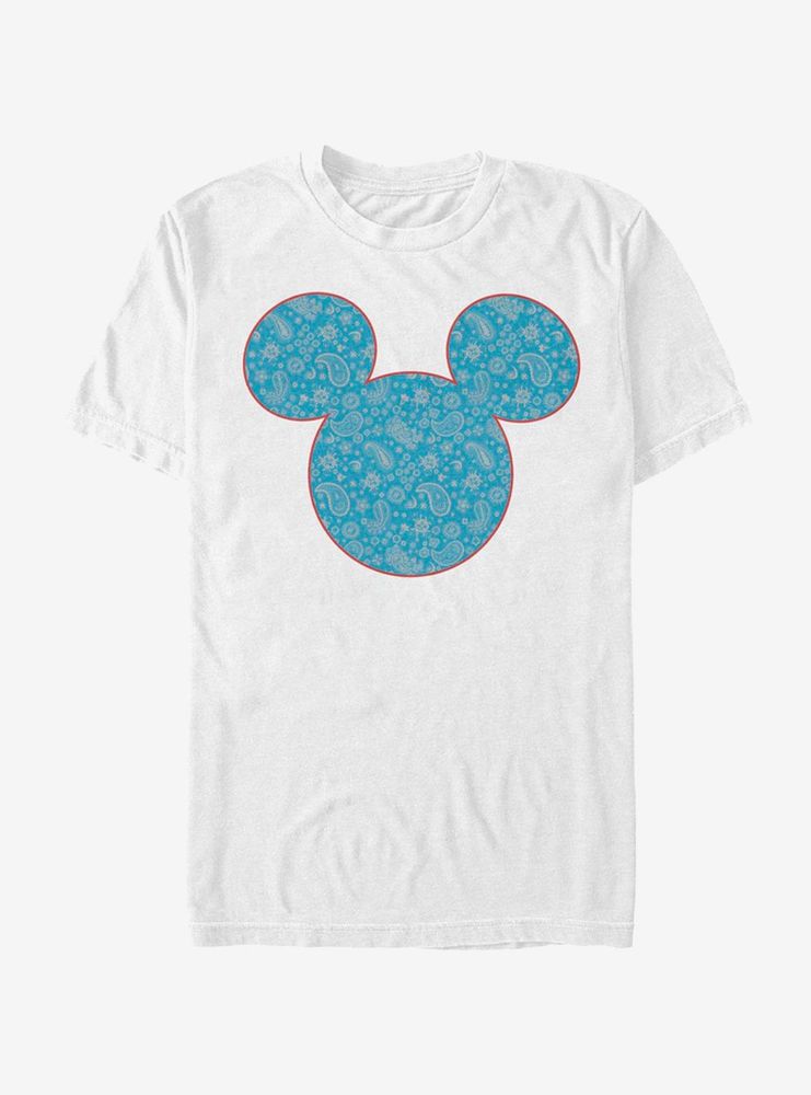 Disney Mickey Mouse Americana Paisley T-Shirt