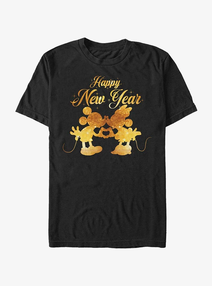 Disney Mickey Mouse and Minnie Kissing T-Shirt