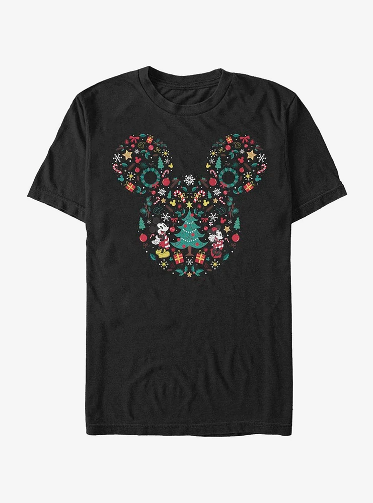 Disney Mickey Mouse Icon Ear Fill T-Shirt