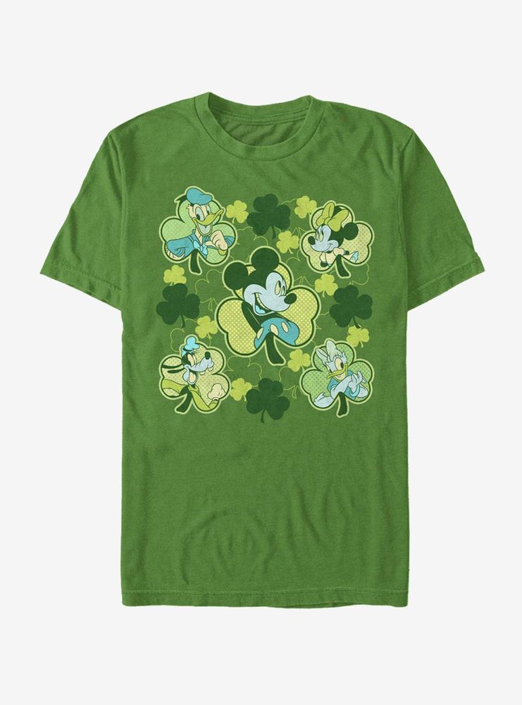 Disney Mickey Mouse Friends Clovers T-Shirt