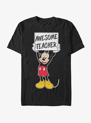Disney Mickey Mouse Awesome Teacher T-Shirt