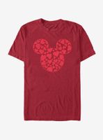 Disney Mickey Mouse Hearts Fill T-Shirt