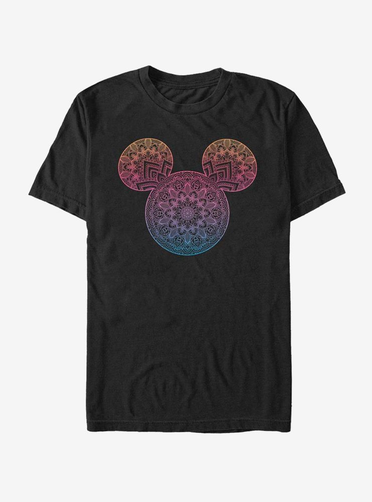 Disney Mickey Mouse Mandala Fill T-Shirt