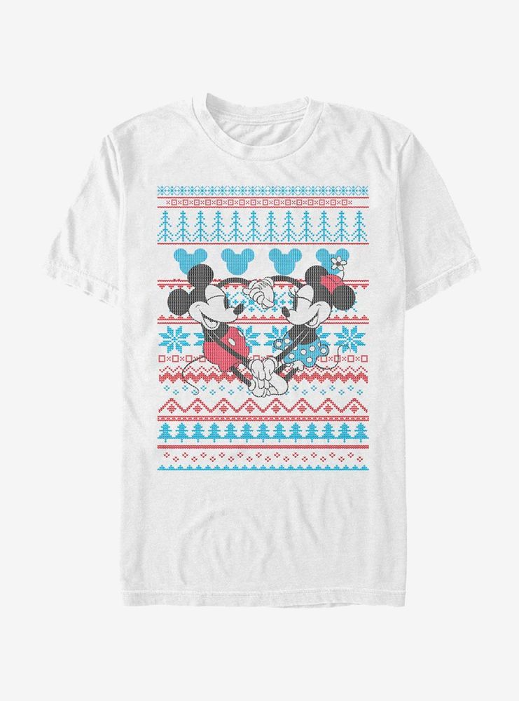 Disney Mickey Mouse & Minnie Sweater T-Shirt