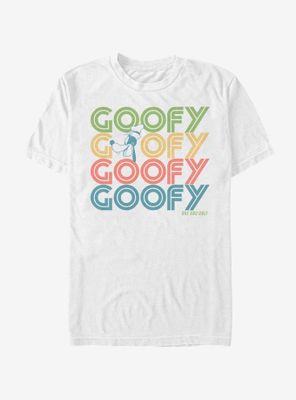Disney Mickey Mouse Retro Stack Goofy T-Shirt