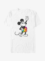Disney Mickey Mouse Tie Dye Stroked T-Shirt