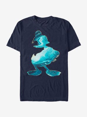 Disney Mickey Mouse Poured Donald Art T-Shirt