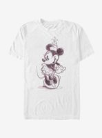 Disney Mickey Mouse Sketchy Minnie T-Shirt