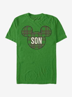 Disney Mickey Mouse Son Holiday Patch T-Shirt
