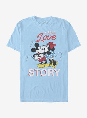 Disney Mickey Mouse True Love Story T-Shirt