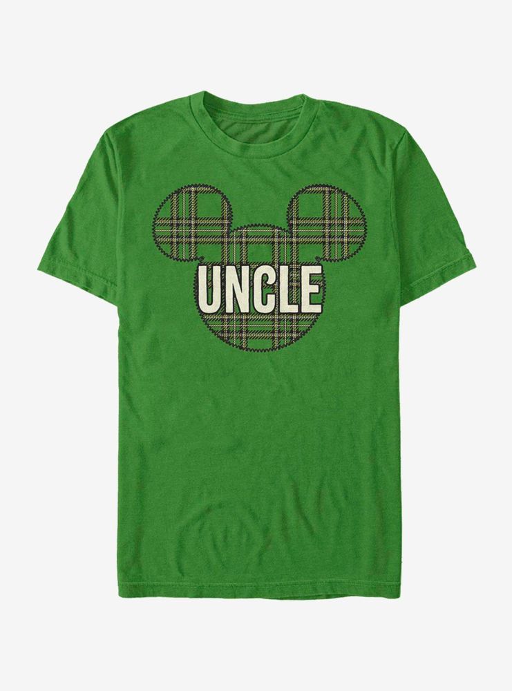 Disney Mickey Mouse Uncle Holiday Patch T-Shirt