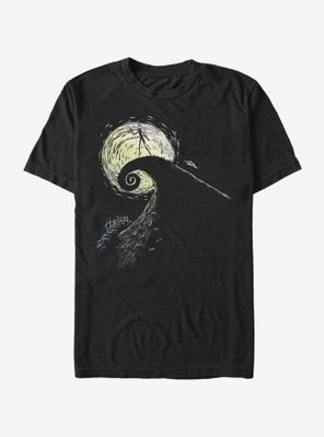 Disney The Nightmare Before Christmas Spiral Hill Jack T-Shirt