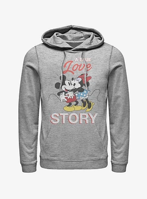 Disney Mickey Mouse True Love Story Hoodie