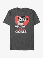Disney Mickey Mouse & Minnie Couple Goals T-Shirt