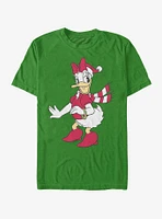 Disney Daisy Duck Holiday Hat T-Shirt