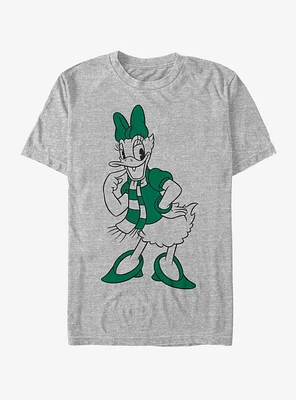 Disney Daisy Duck Holiday Pine Green T-Shirt