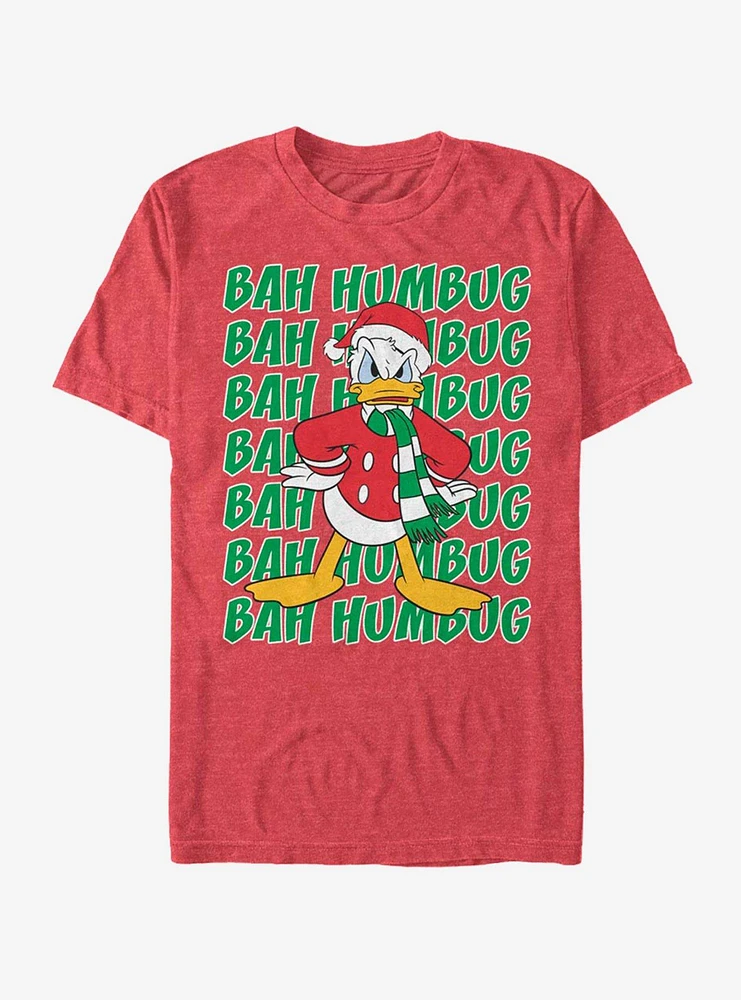 Disney Donald Duck Holiday Scrooge T-Shirt