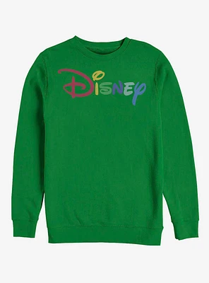 Disney Classic Multicolor Log Crew Sweatshirt