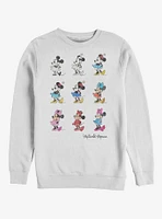 Disney Minne Mouse Evolution Crew Sweatshirt