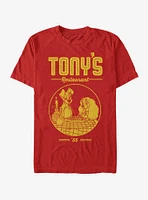 Disney Lady And The Tramp Tony's Restaurant T-Shirt