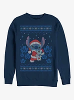 Disney Lilo & Stitch Holiday Crew Sweatshirt