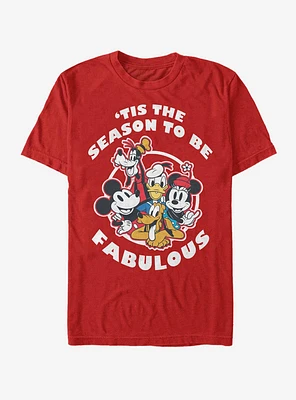 Disney Mickey Mouse Fabulous Holiday T-Shirt