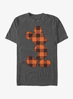 Disney Mickey Mouse Autumn Buffalo Check T-Shirt