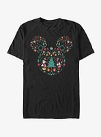 Disney Mickey Mouse Holiday Icon Ear Fill T-Shirt