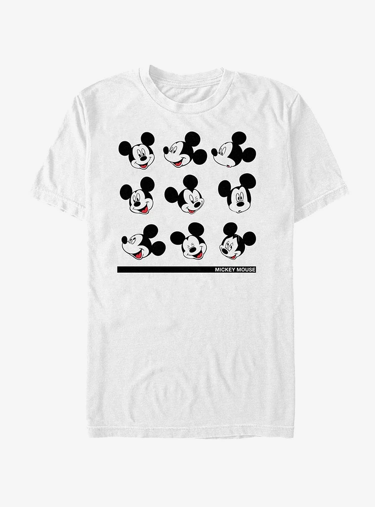 Disney Mickey Mouse Expressions T-Shirt