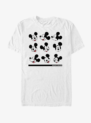 Disney Mickey Mouse Expressions T-Shirt
