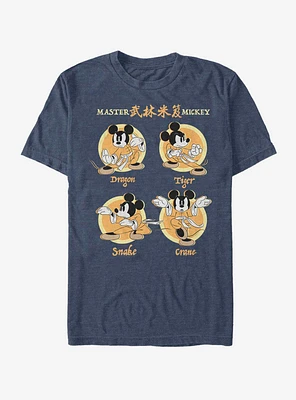 Disney Mickey Mouse The Master Four Up T-Shirt
