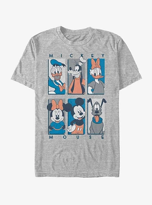 Disney Mickey Mouse Six Up Muted T-Shirt