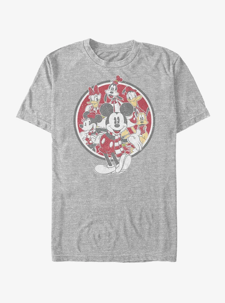 Disney Mickey Mouse & Friends Holiday Vintage T-Shirt