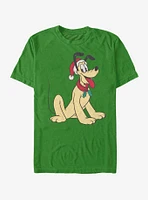 Disney Pluto Holiday Hat T-Shirt