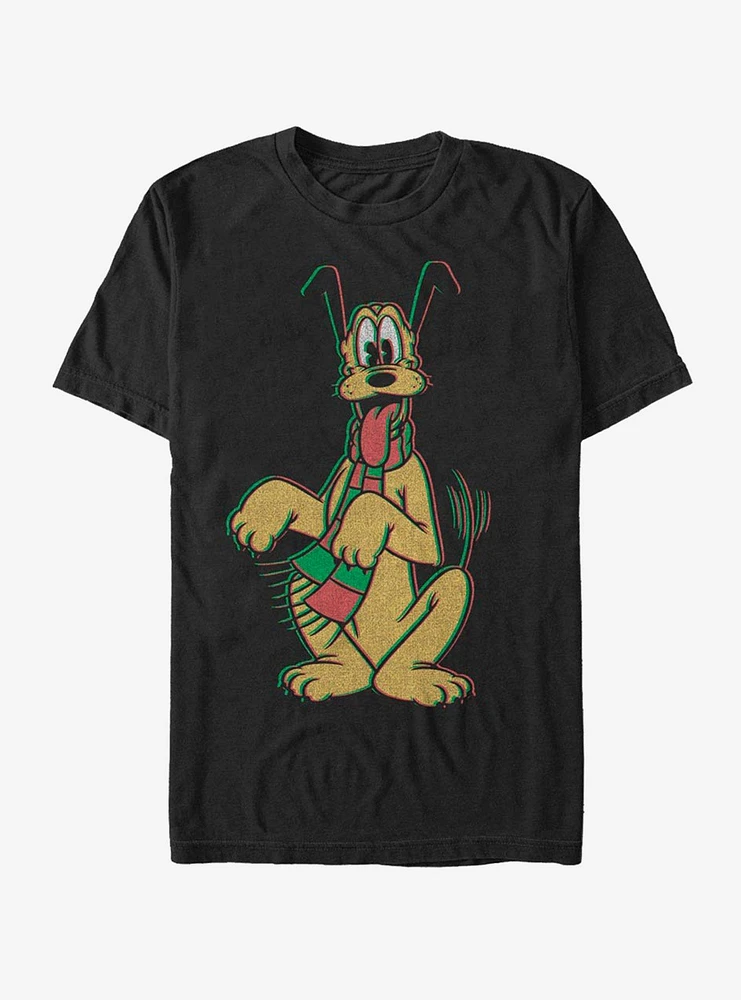 Disney Pluto Holiday Colors T-Shirt