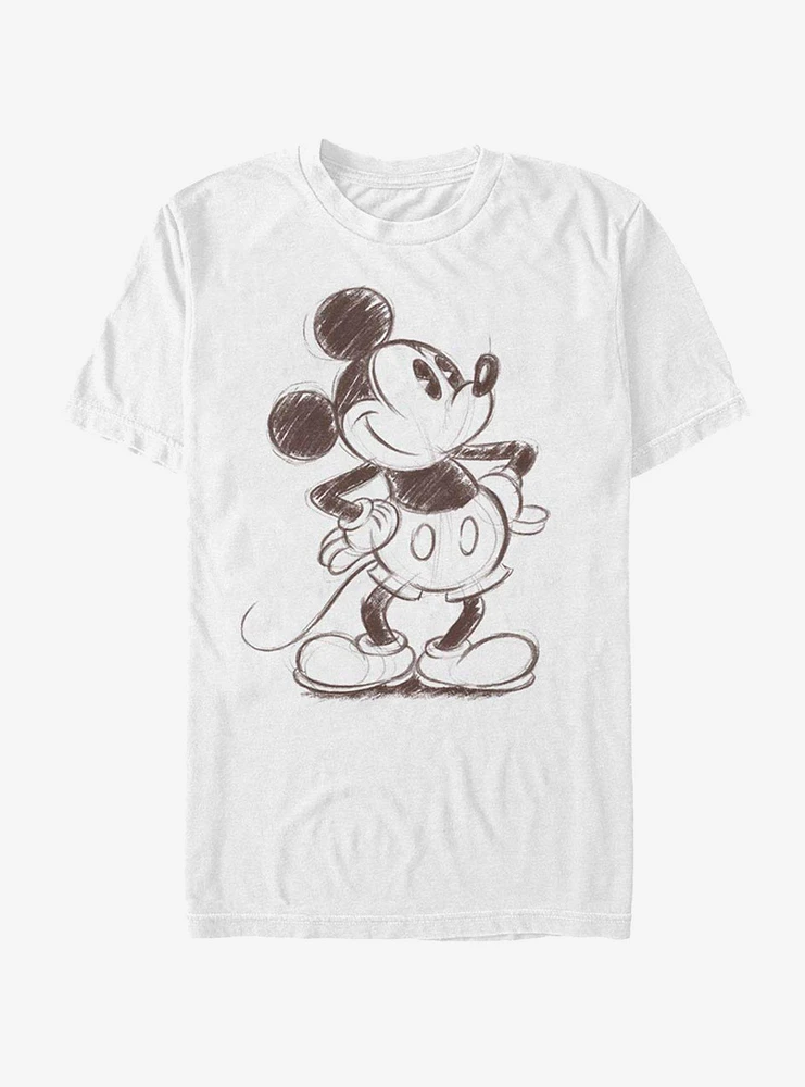 Disney Mickey Mouse Sketchy T-Shirt