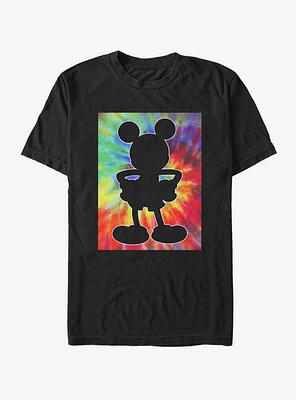 Disney Mickey Mouse Tie-Dye Background T-Shirt