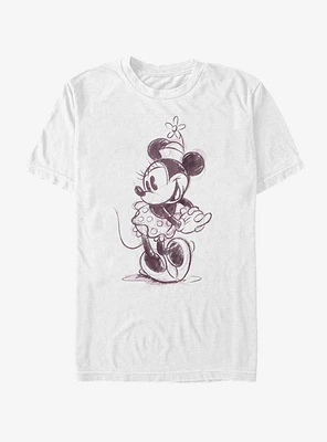 Disney Minnie Mouse Sketch T-Shirt