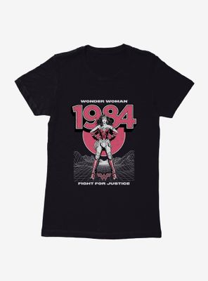 DC Comics Wonder Woman 1984 Fight For Justice Womens T-Shirt