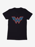 DC Comics Wonder Woman 1984 Neon Logo Womens T-Shirt