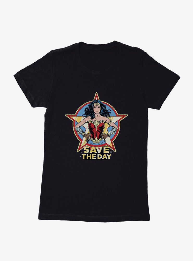 DC Comics Wonder Woman 1984 Here To Save The Day Womens T-Shirt