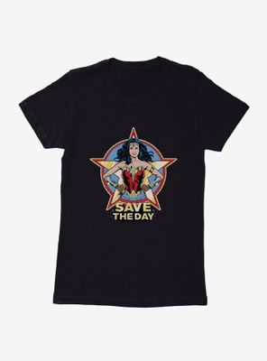 DC Comics Wonder Woman 1984 Here To Save The Day Womens T-Shirt
