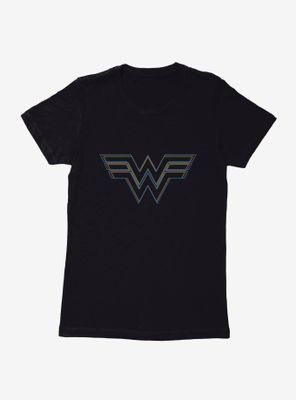 DC Comics Wonder Woman 1984 Linear Logo Womens T-Shirt