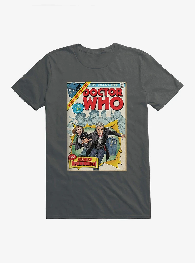 Doctor Who Twelfth Deadly Regeneration Comic T-Shirt