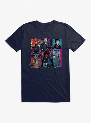 Doctor Who Twelfth Heroes And Villains T-Shirt